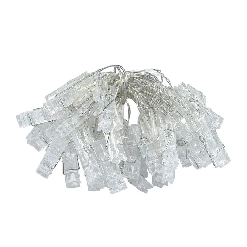 Photo Clip LED String Lights