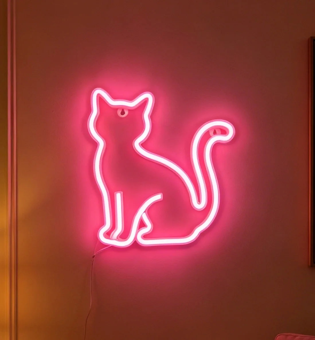 Neon-Style LED Wall Sign
