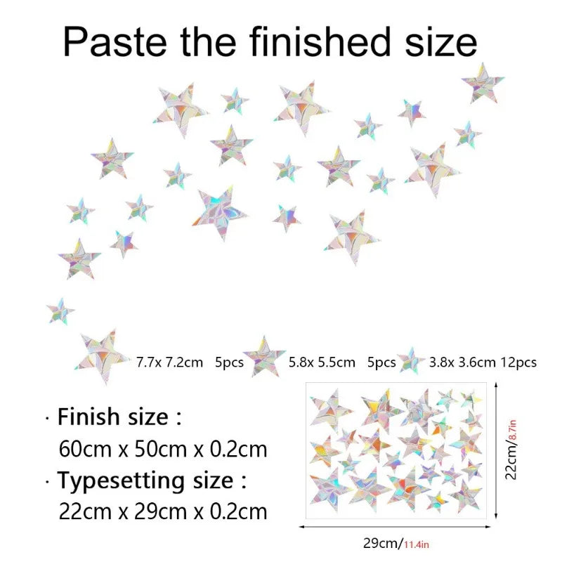 Rainbow Prism Window Sticker