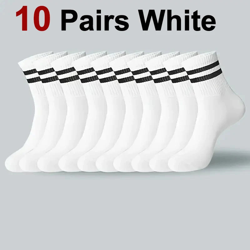 Plain Crew Socks Multi-Pack