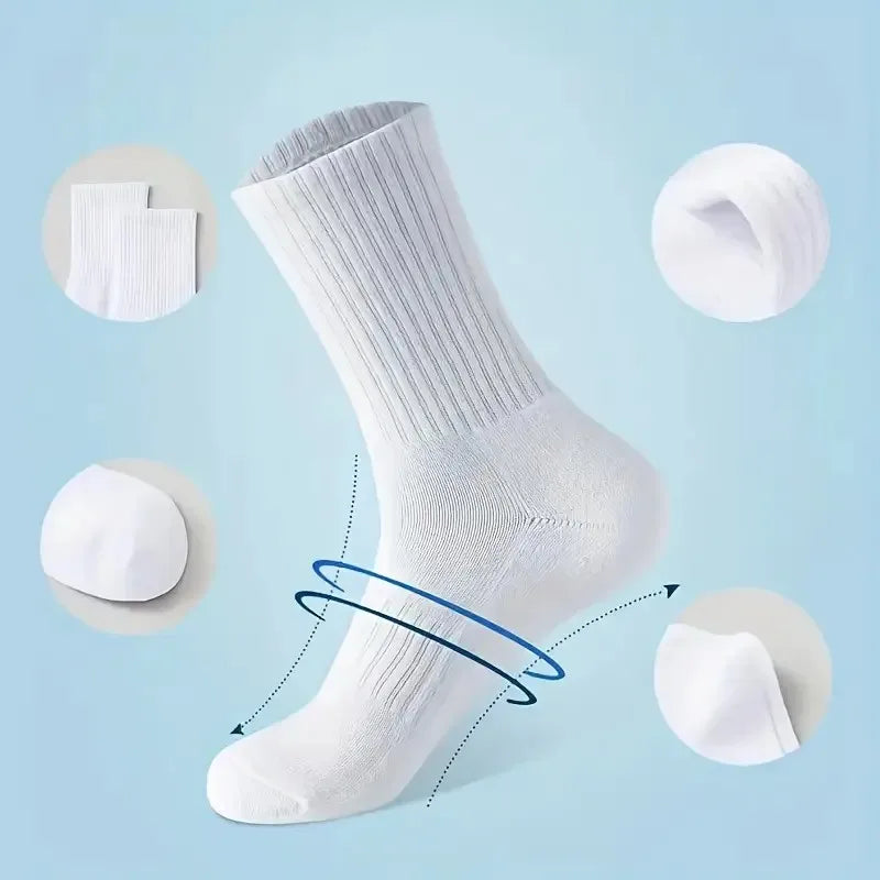 Plain Crew Socks Multi-Pack
