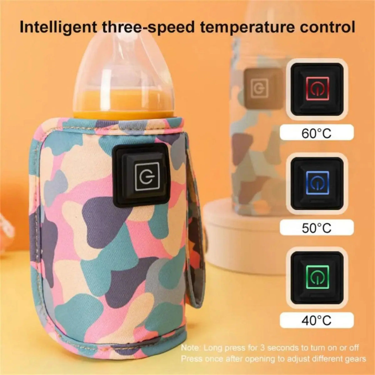 USB Heated Bottle Warmer Bag