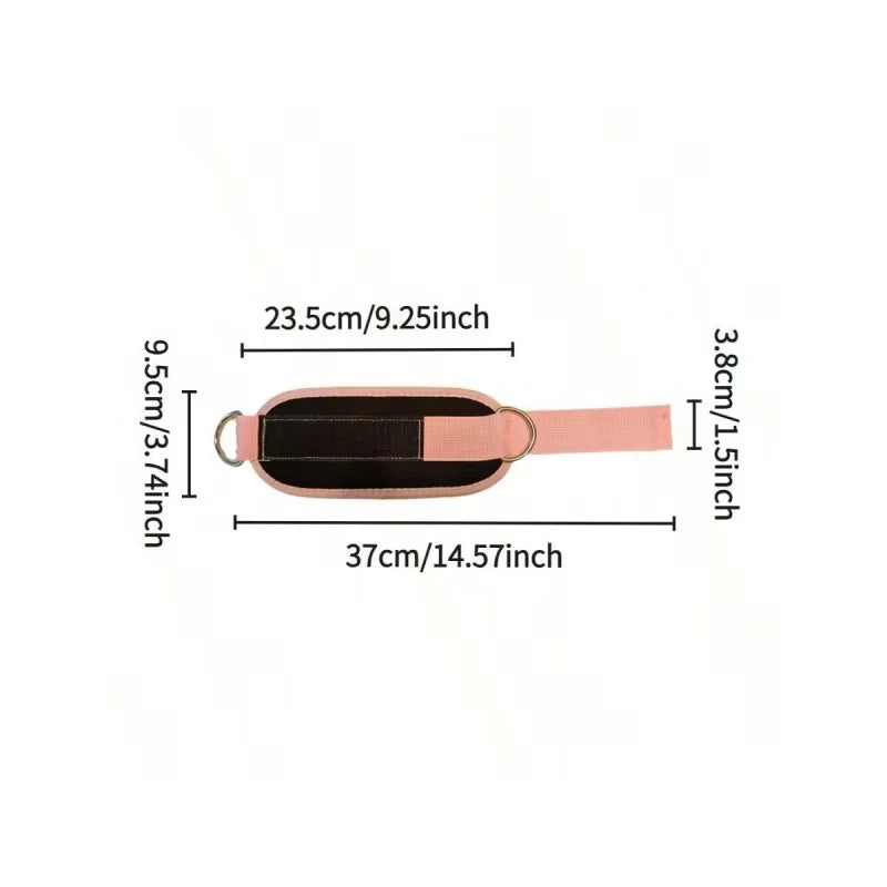 Padded Cable Machine Ankle Straps