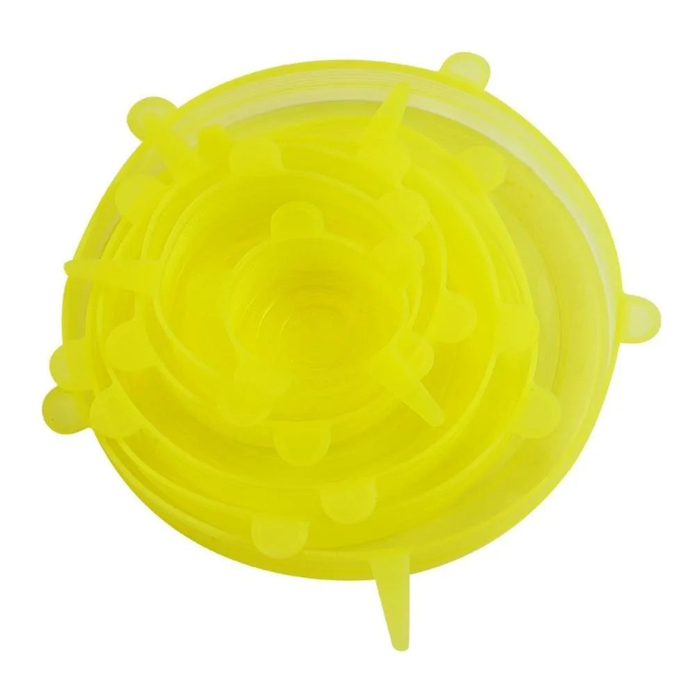 Stretch Lids Set, 6 Pieces