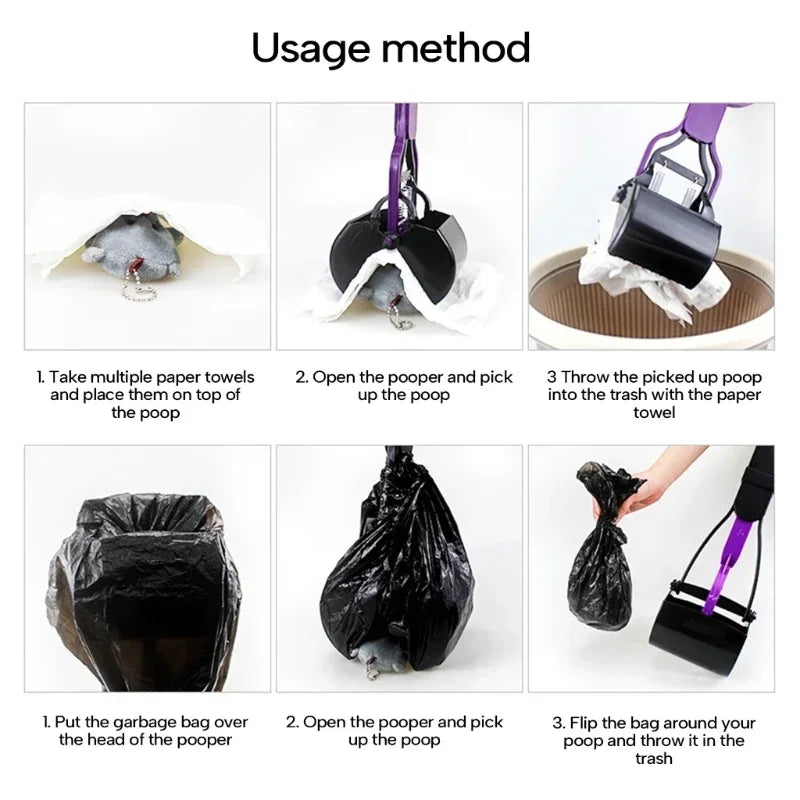 Portable Dog Poop Scooper