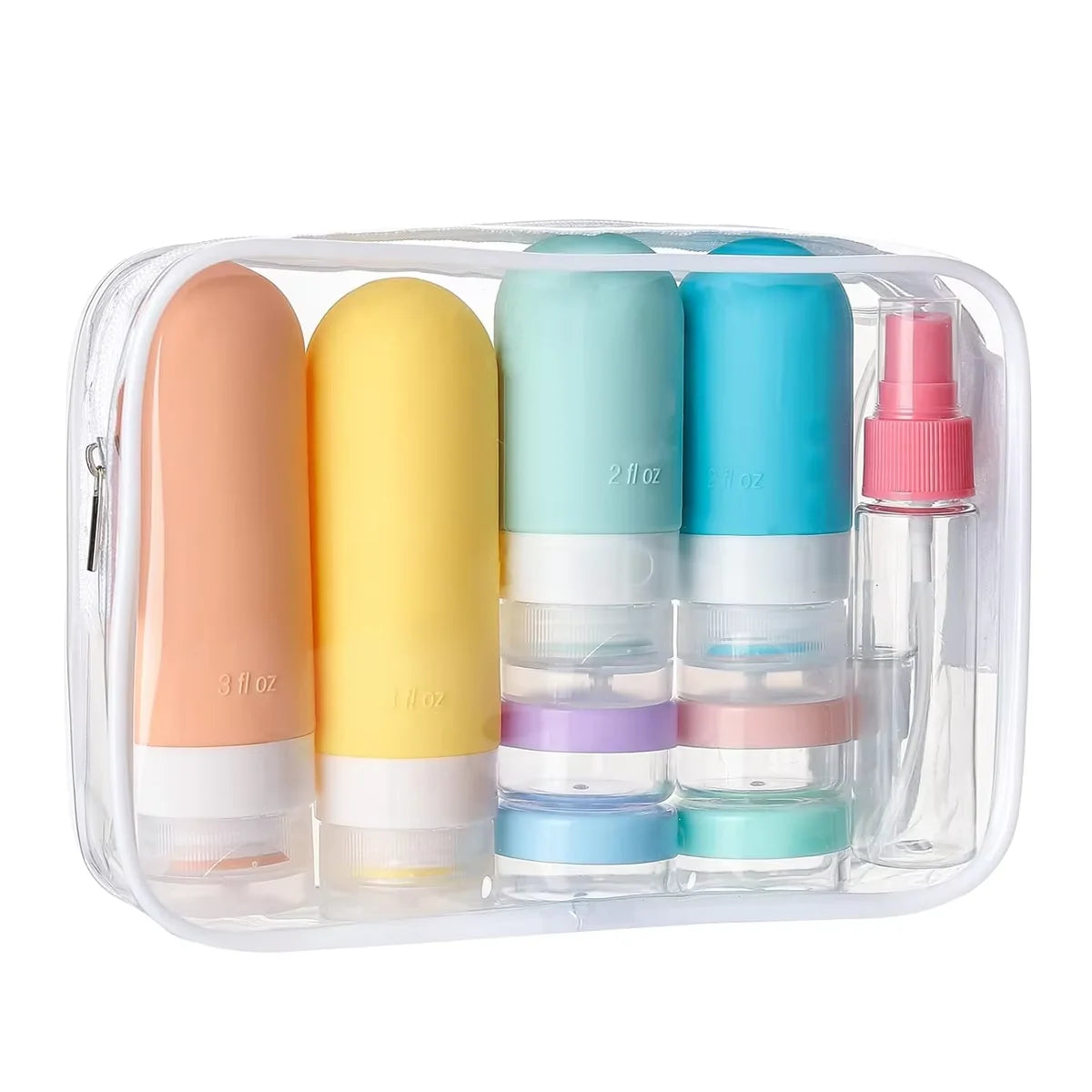 Silicone Travel Bottle Set