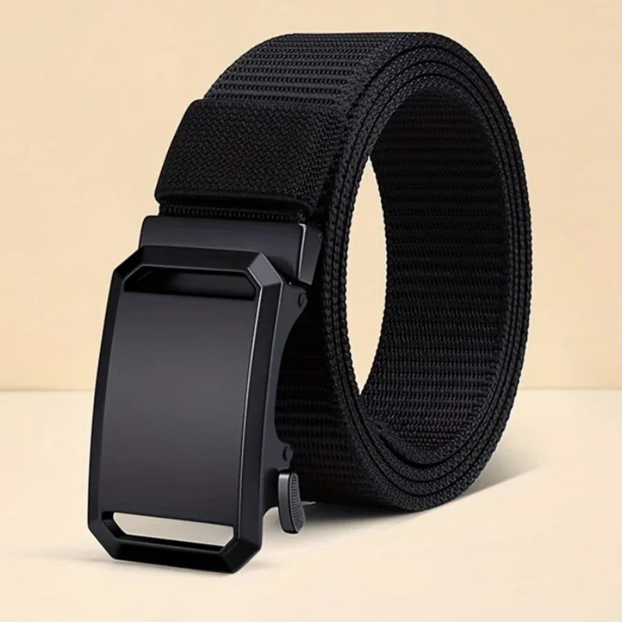 Automatic Ratchet Canvas Belt