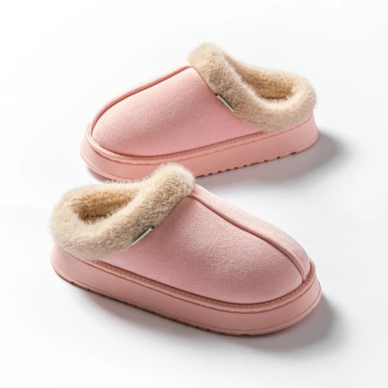 Fluffy Lined Slippers