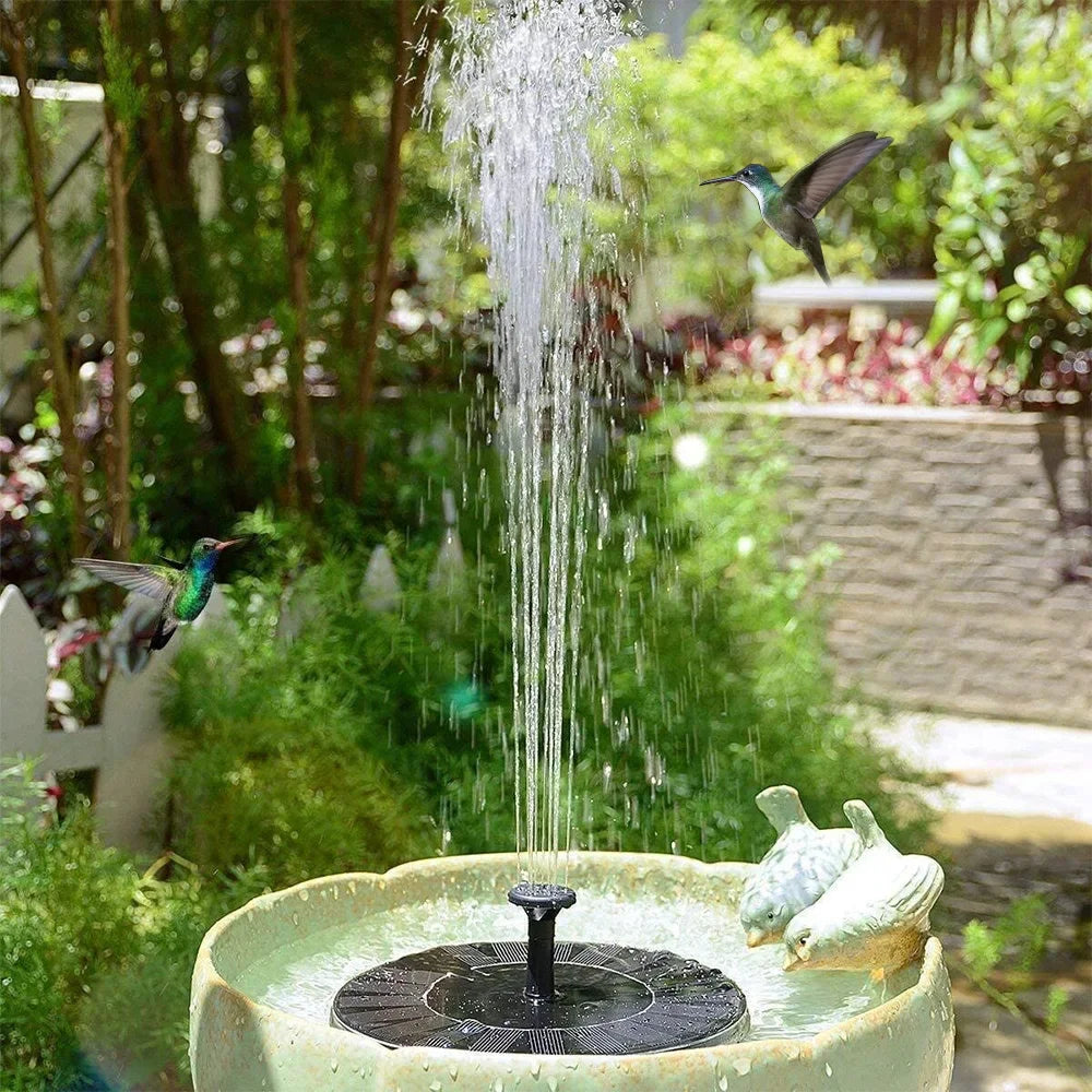 Mini Solar Bird Bath Fountain