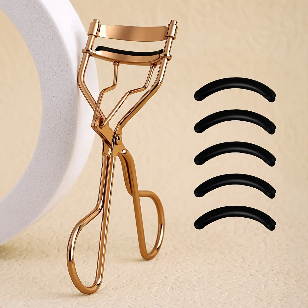 Eyelash Curler with Refill Pads