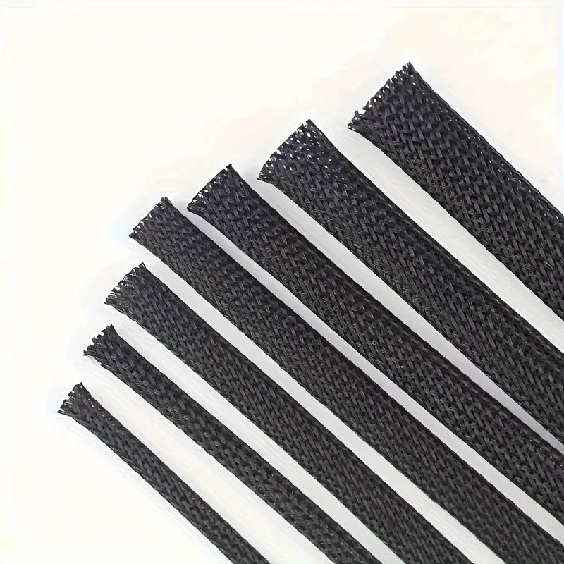 Expandable Braided Cable Sleeve, 10 m