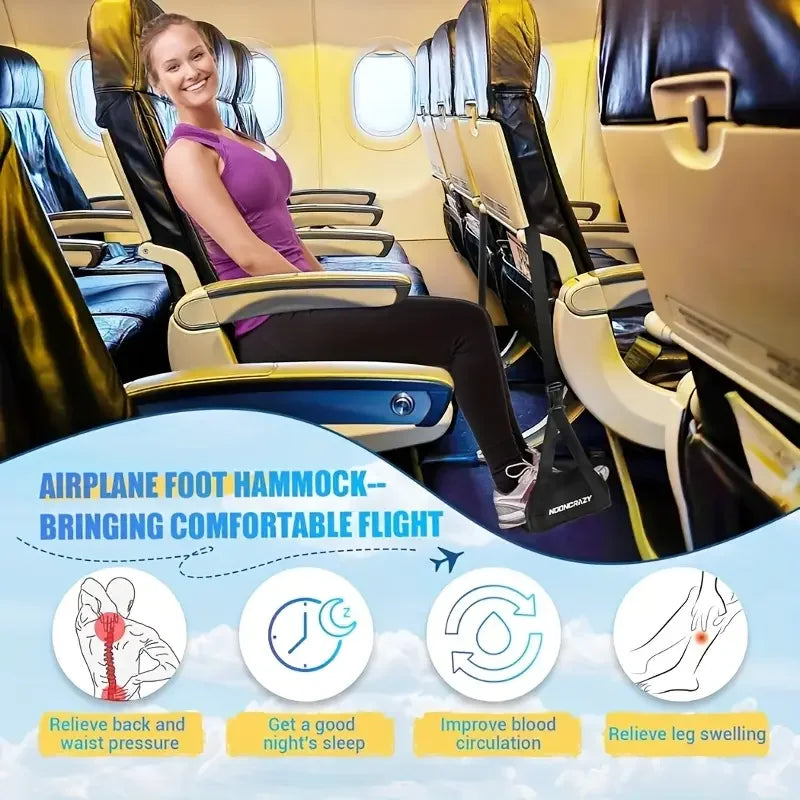 Airplane Footrest Hammock
