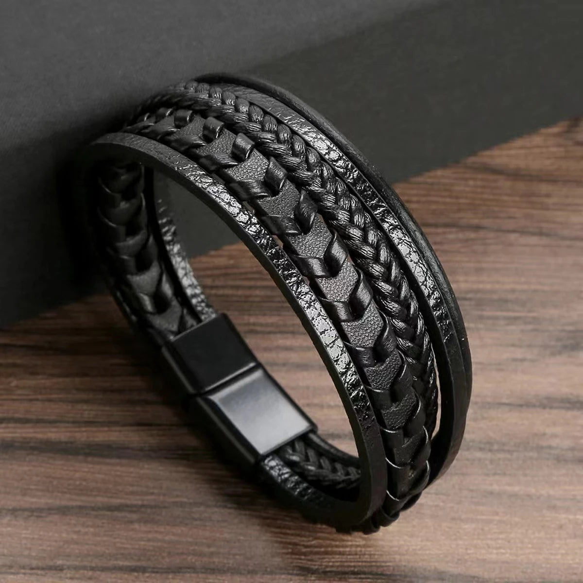 Braided Leather Bracelet