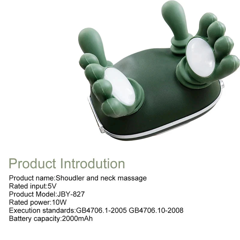 Cordless Kneading Neck & Shoulder Massager
