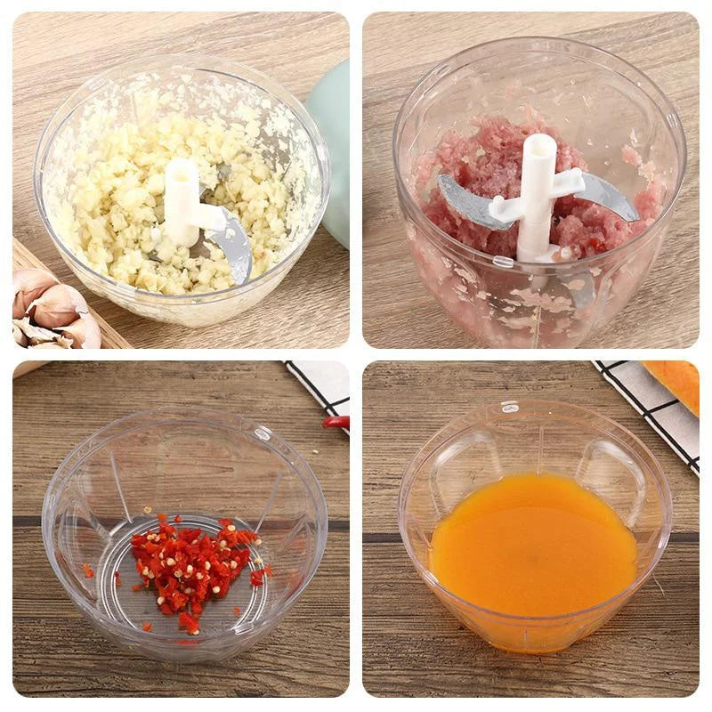 Manual Garlic & Vegetable Chopper, 500 ml