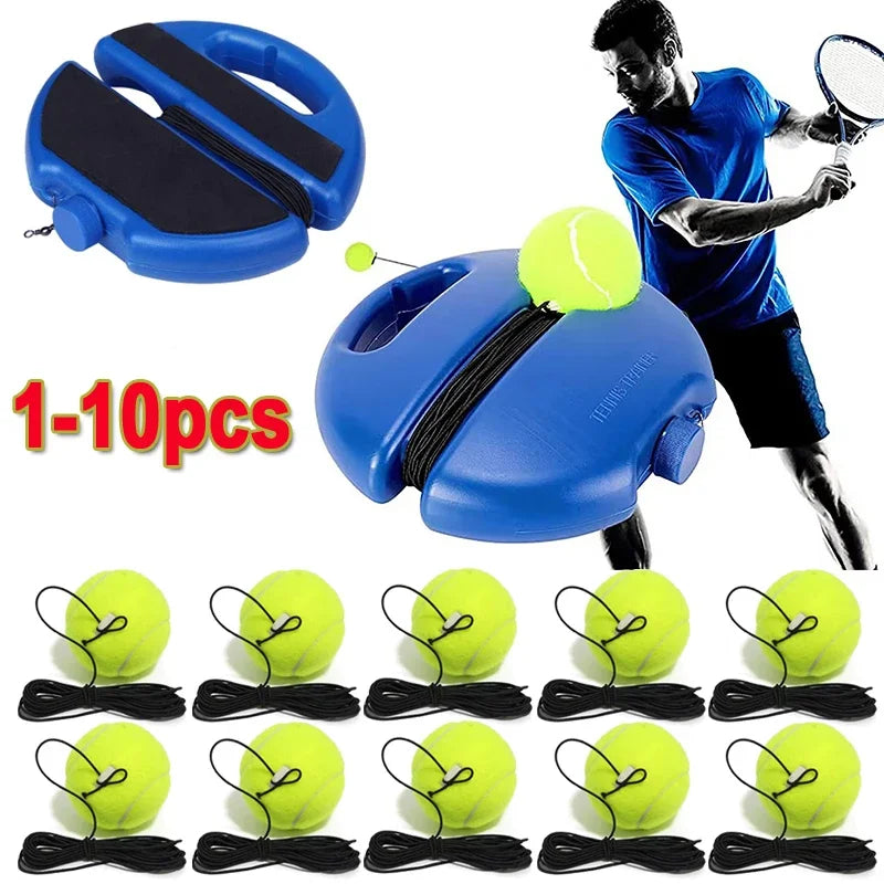 Solo Tennis Trainer with Rebound Ball