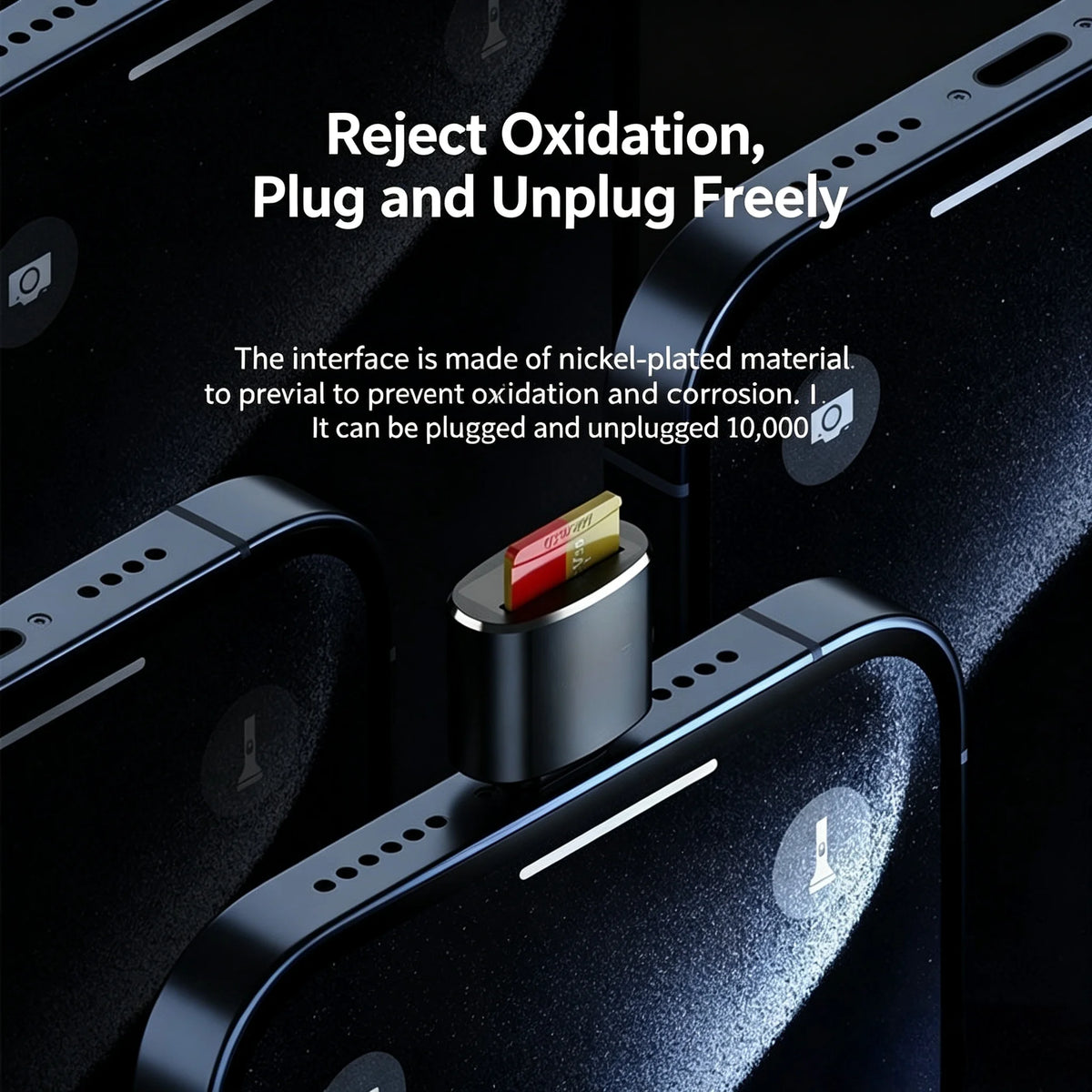Mini USB-C & USB microSD Card Reader