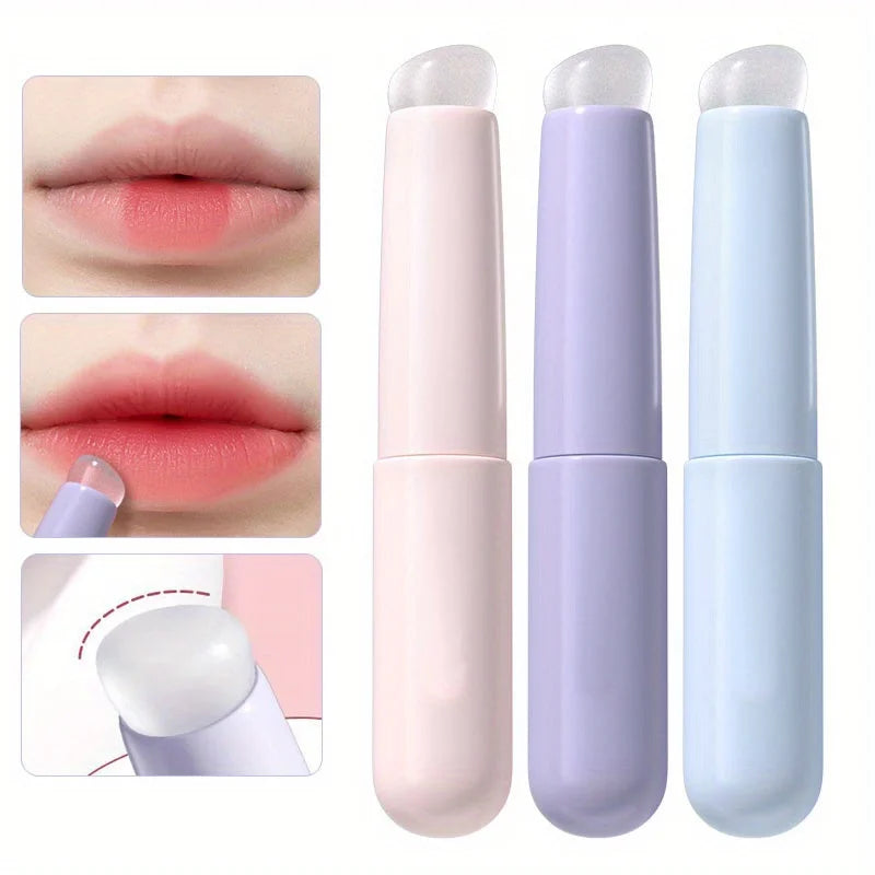 Silicone Lip Brush with Cap