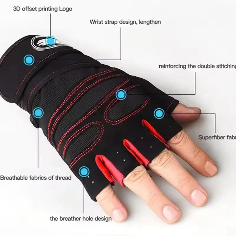 Half-Finger Sport Gloves