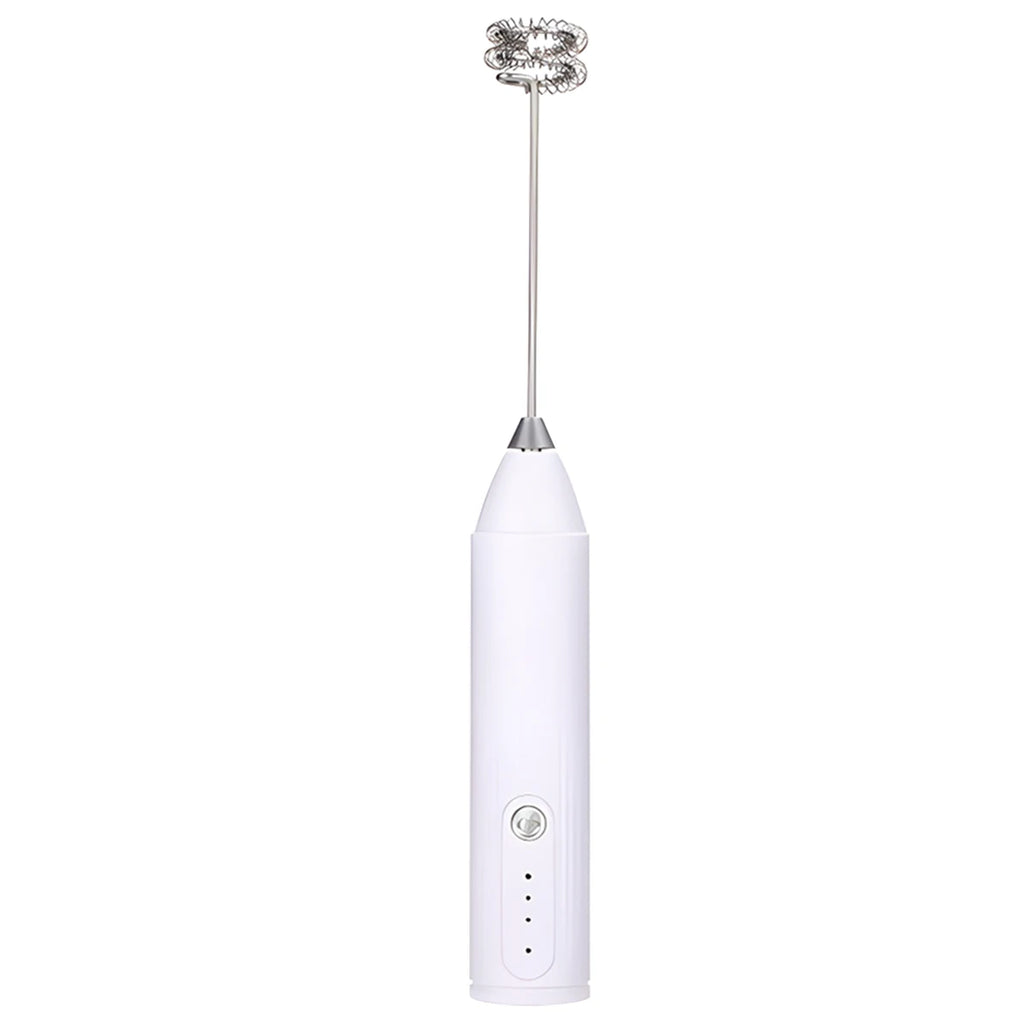 Rechargeable 3-Speed Milk Frother & Mini Whisk
