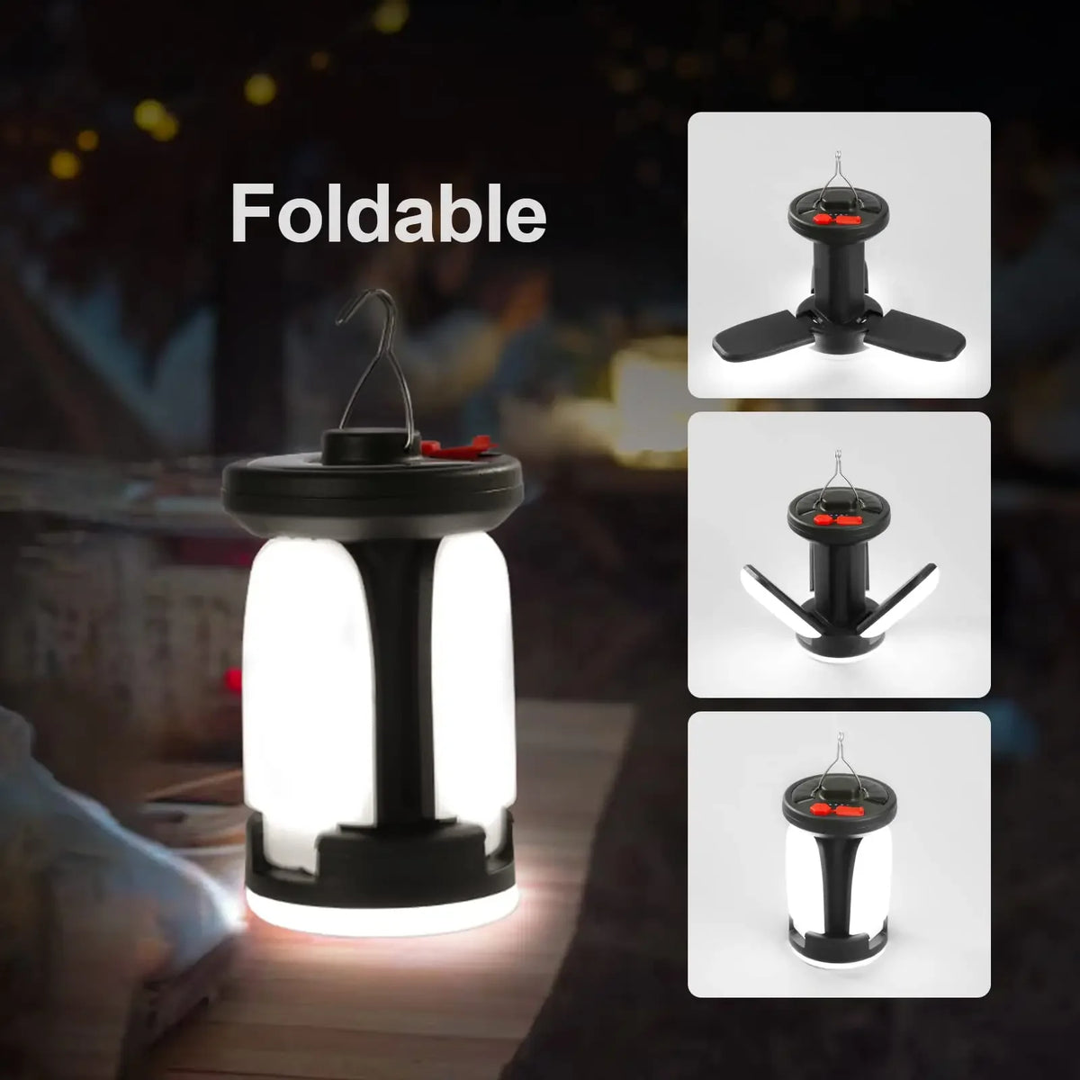 Rechargeable Solar Camping Lantern