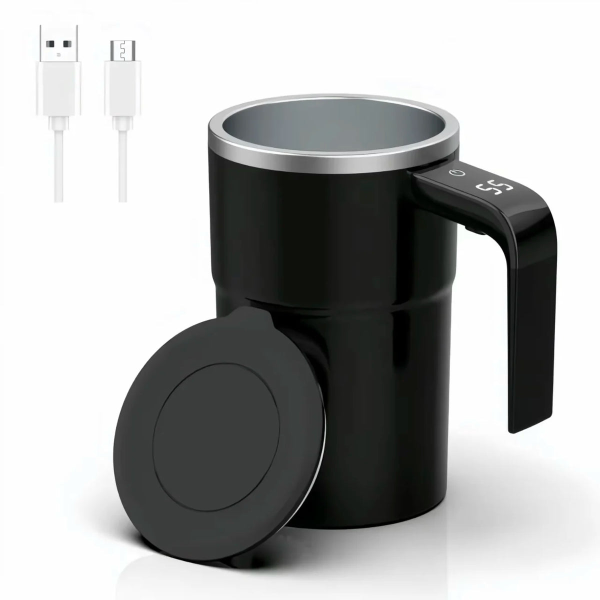 Self-Stirring Coffee Mug