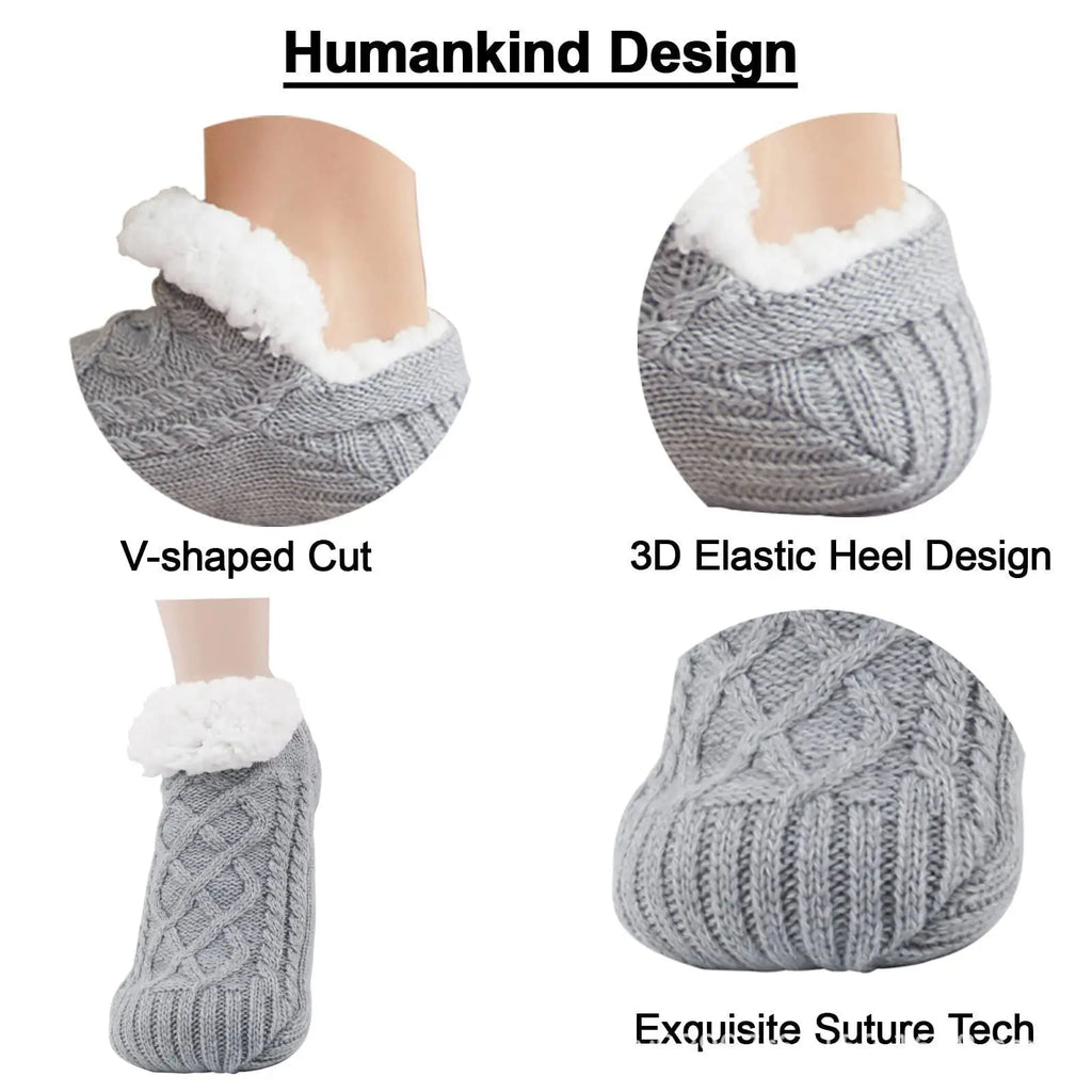 Fuzzy Non-Slip Slipper Socks