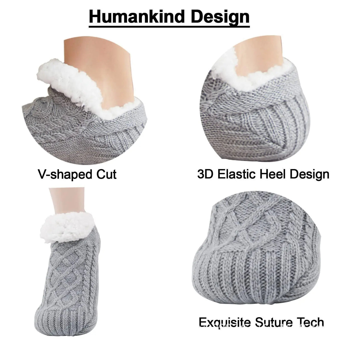 Fuzzy Non-Slip Slipper Socks