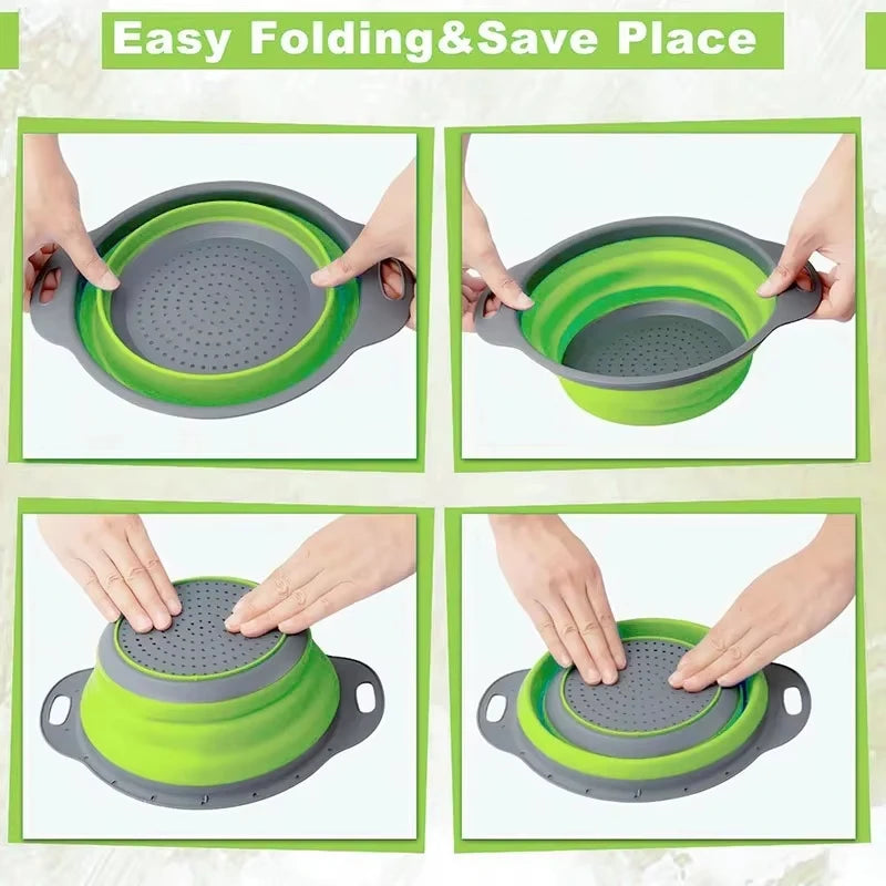 Collapsible Silicone Colander