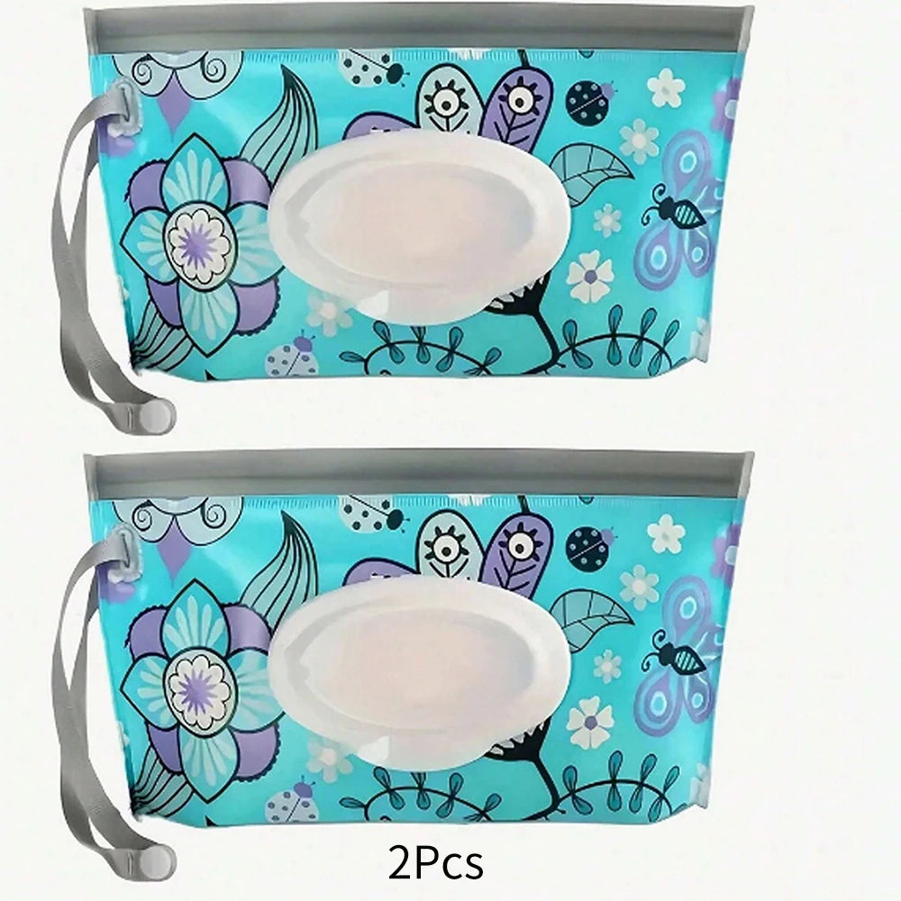 Refillable Travel Wipes Case