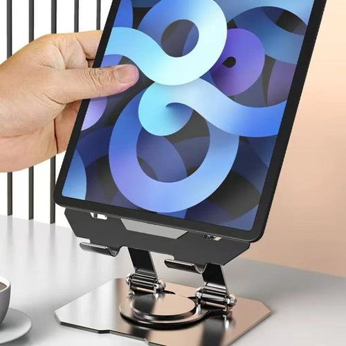 360° Adjustable Foldable Metal Phone & Tablet Stand