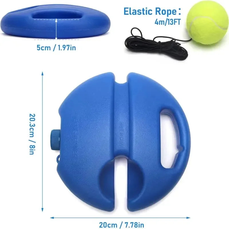 Solo Tennis Trainer with Rebound Ball