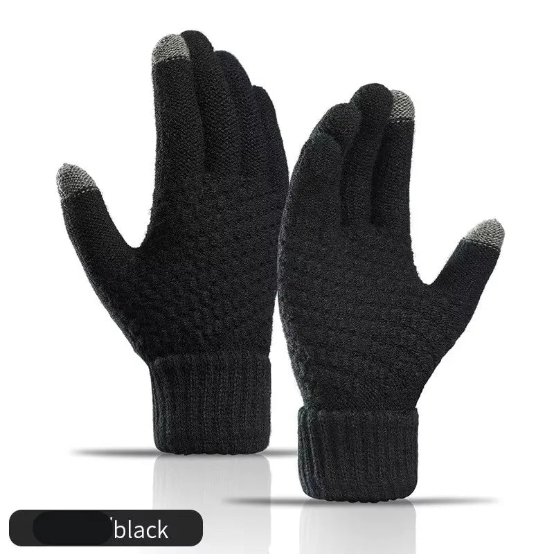 Touchscreen Knit Gloves