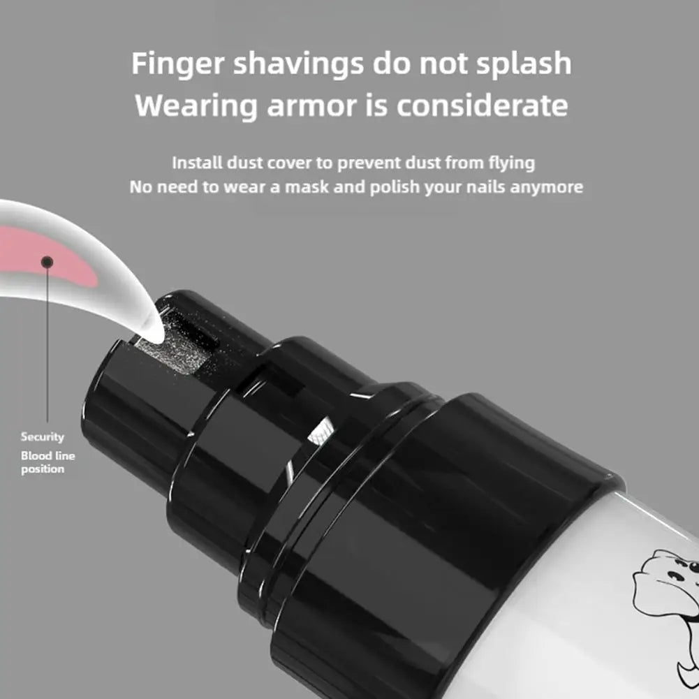 Rechargeable Low-Noise Pet Nail Grinder