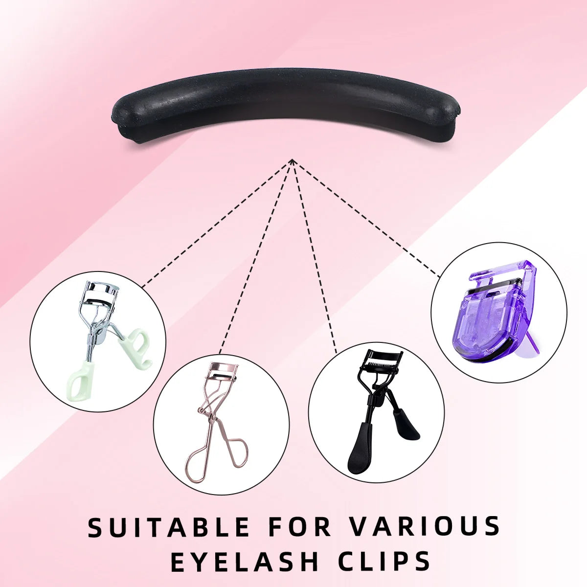 Eyelash Curler with Refill Pads
