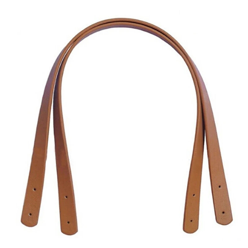 PU Leather Replacement Bag Handles, 2-Pack