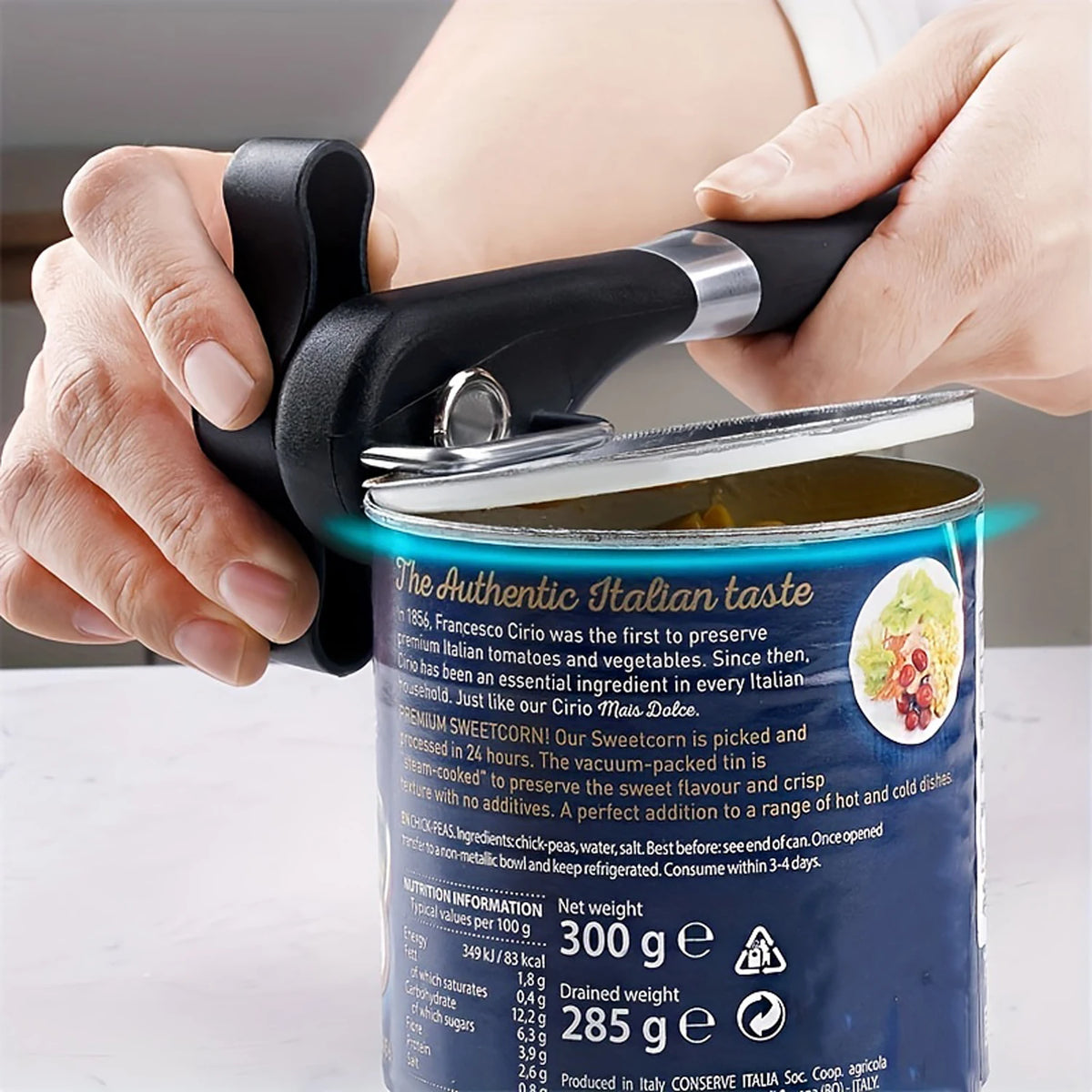 Smooth-Edge Can Opener