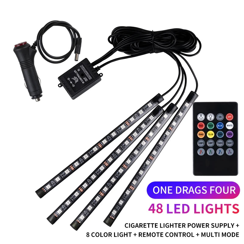 Car Footwell LED Kit