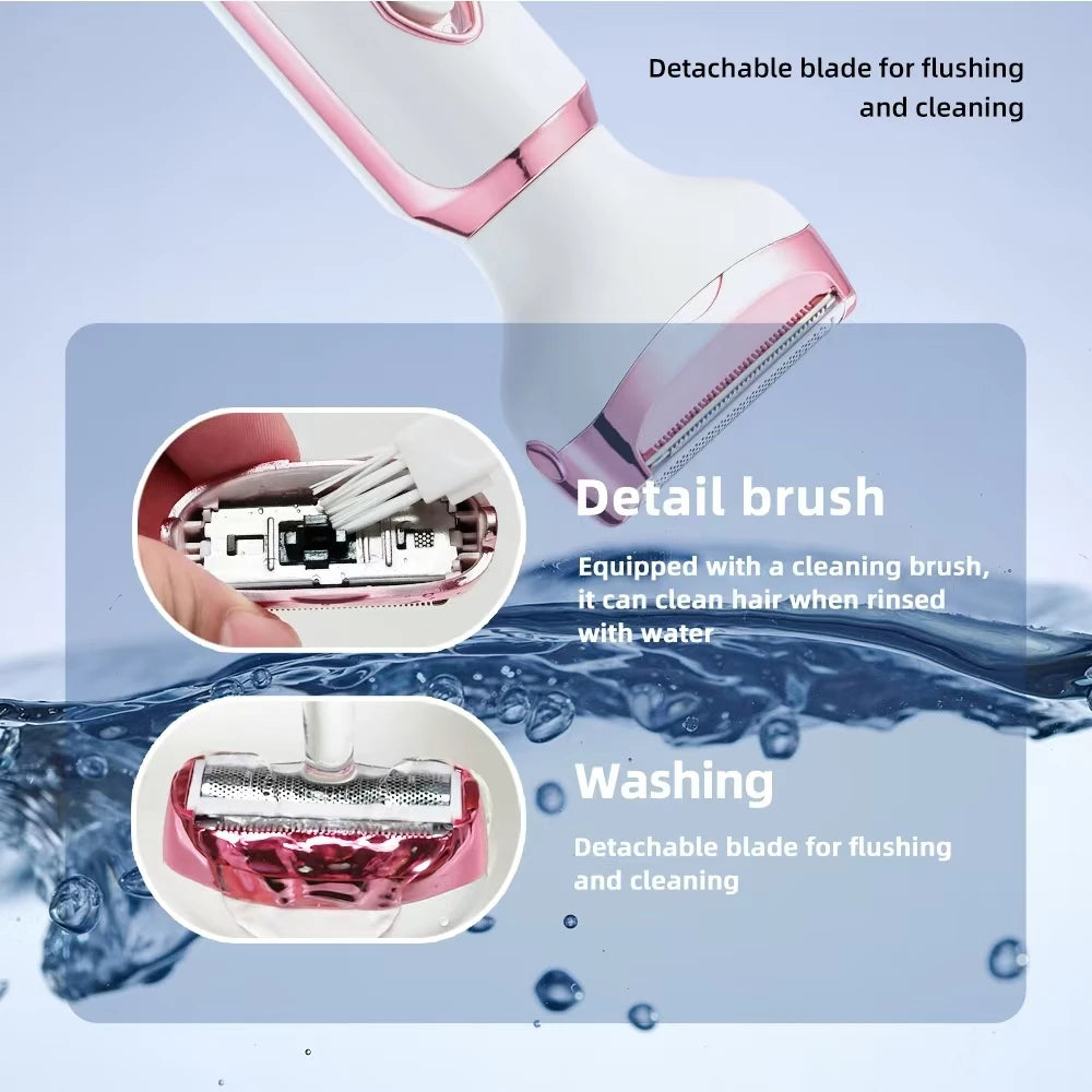4-in-1 Rechargeable Lady Shaver & Trimmer