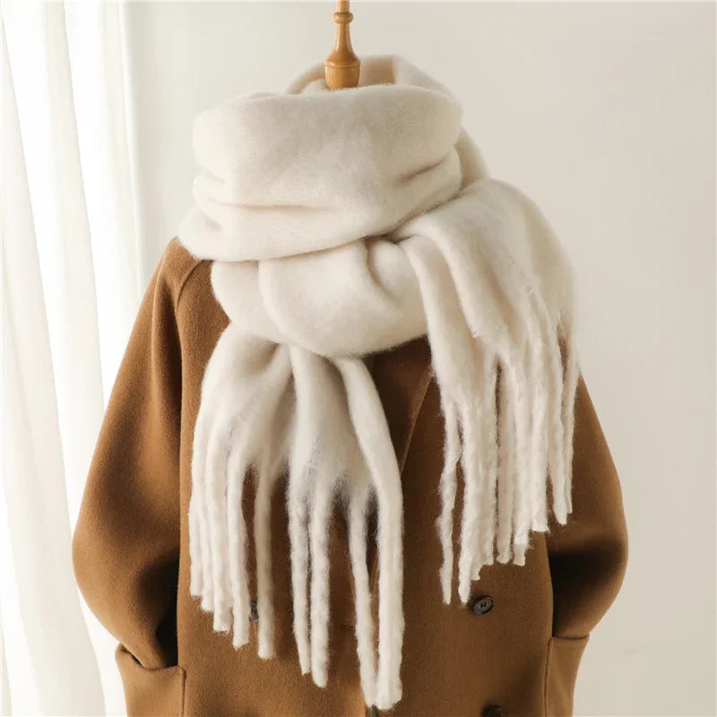 Cashmere-Feel Blanket Scarf