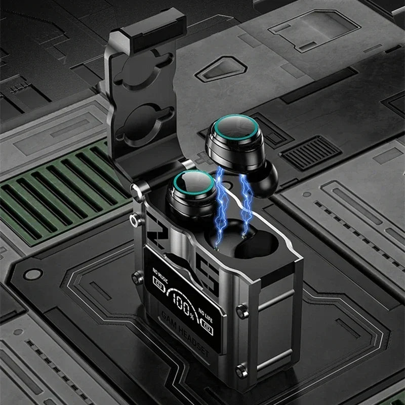 Wireless Bluetooth 5.3 Earbuds with LED Display Case