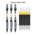 Retractable 0.5 mm Gel Pens with Refills