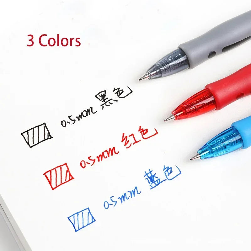 Retractable 0.5 mm Gel Pens with Refills