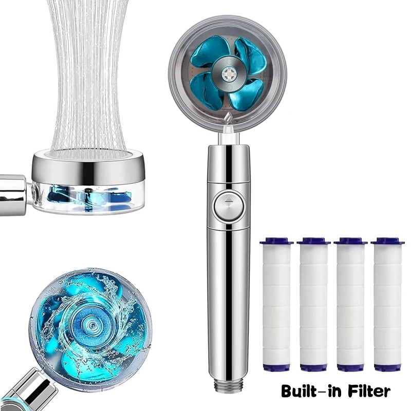 Turbo Fan Handheld Shower Head