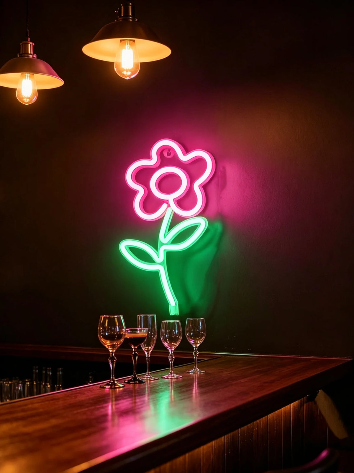 Neon-Style LED Wall Sign