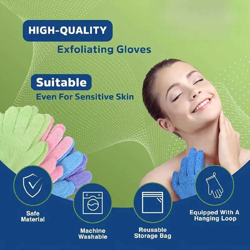 Double-Sided Exfoliating Bath Glove