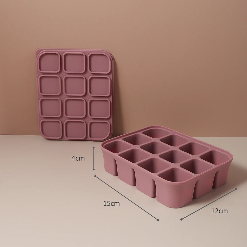 Silicone Freezer Tray with Lid