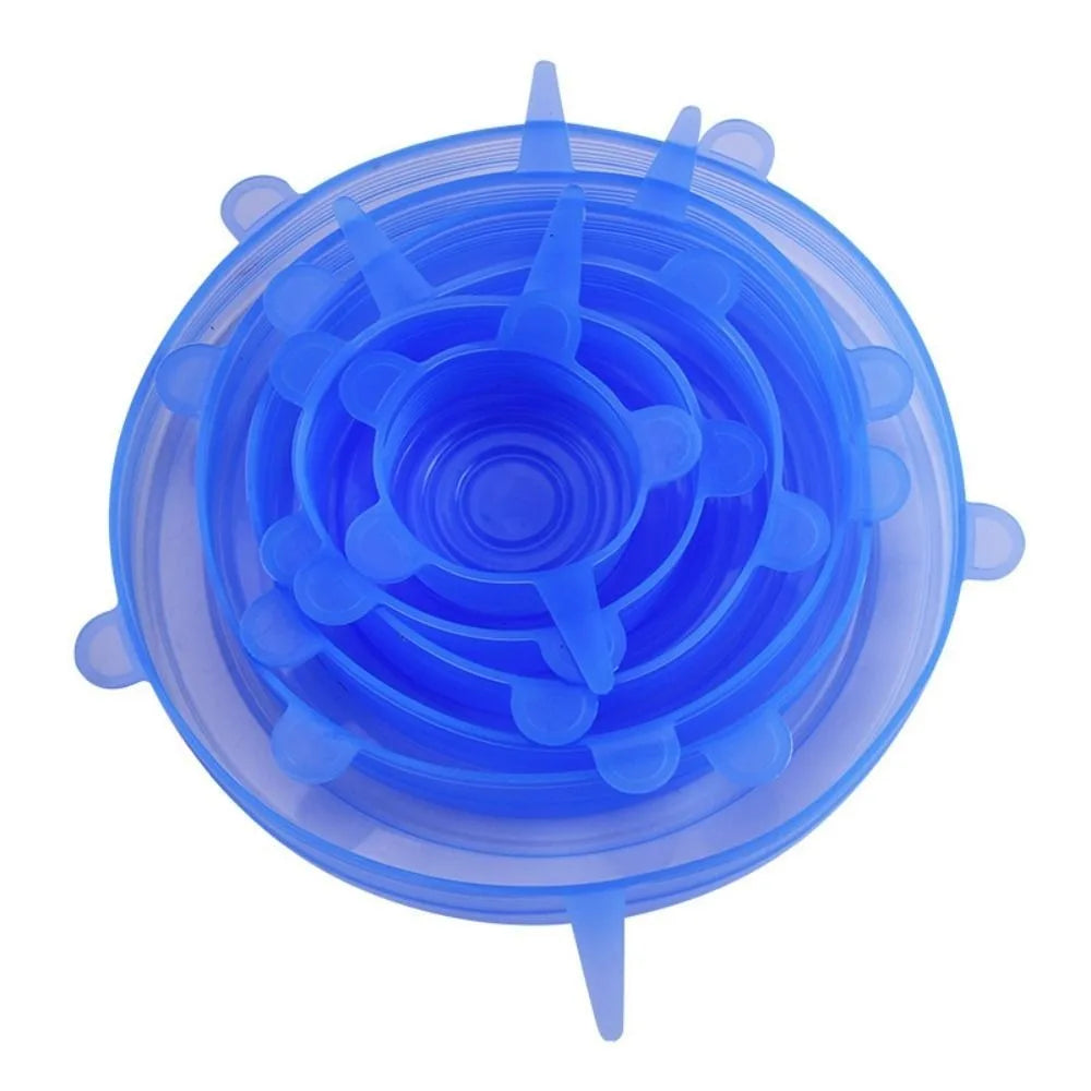 Stretch Lids Set, 6 Pieces