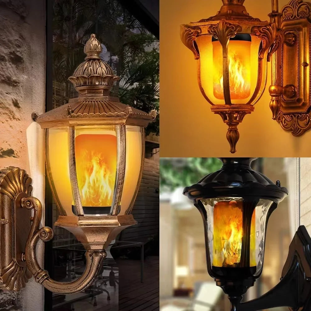 Flickering Flame Effect LED Bulb
