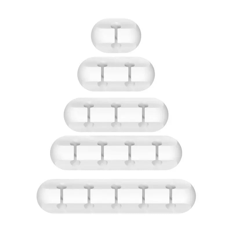Silicone Desk Cable Organizer Clip
